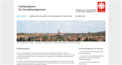 Desktop Screenshot of fa-sozialmanagement.de
